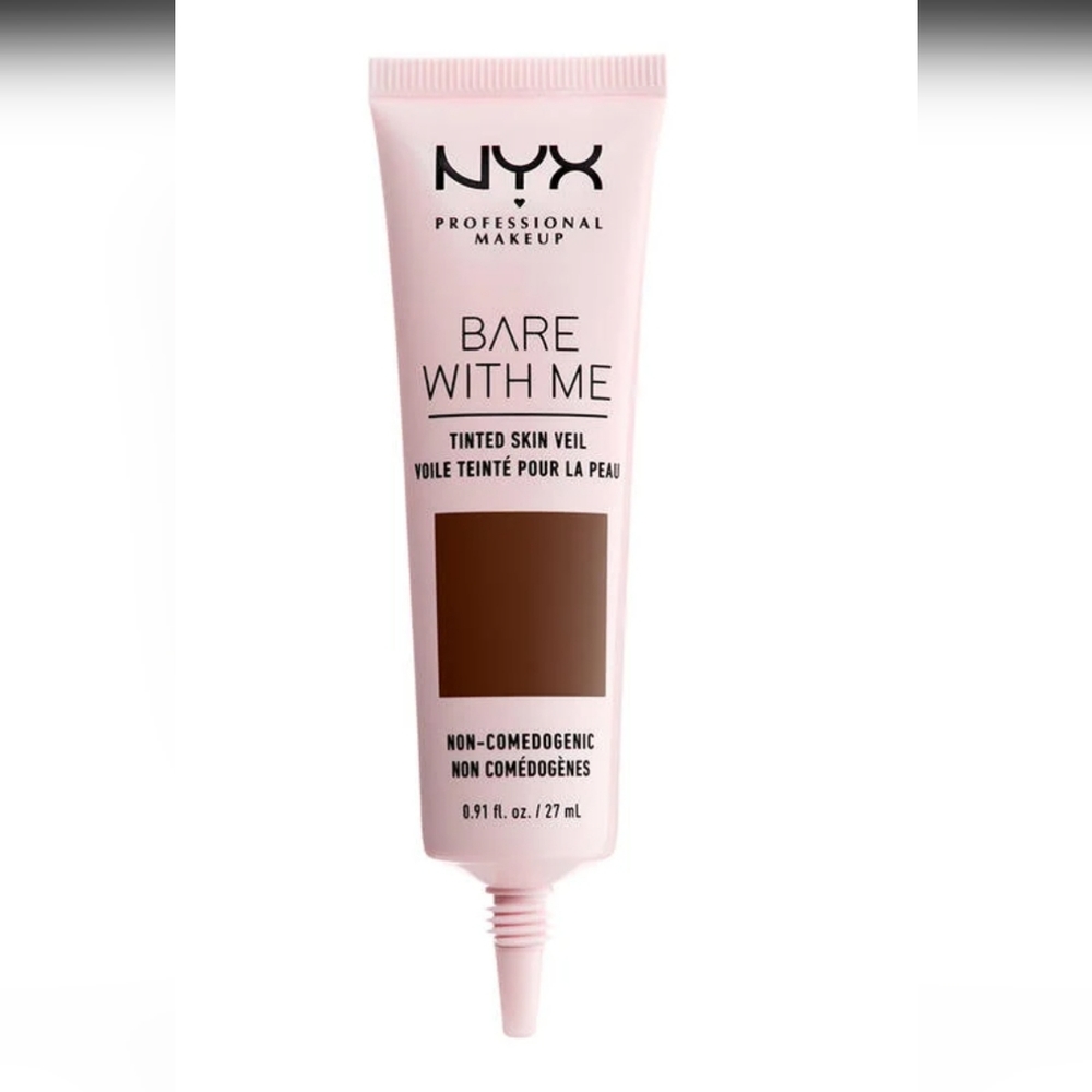 NYX Bare With Me Tinted Skin Veil Makeup Deep Espresso #12  0.91 fl oz Tube HTF